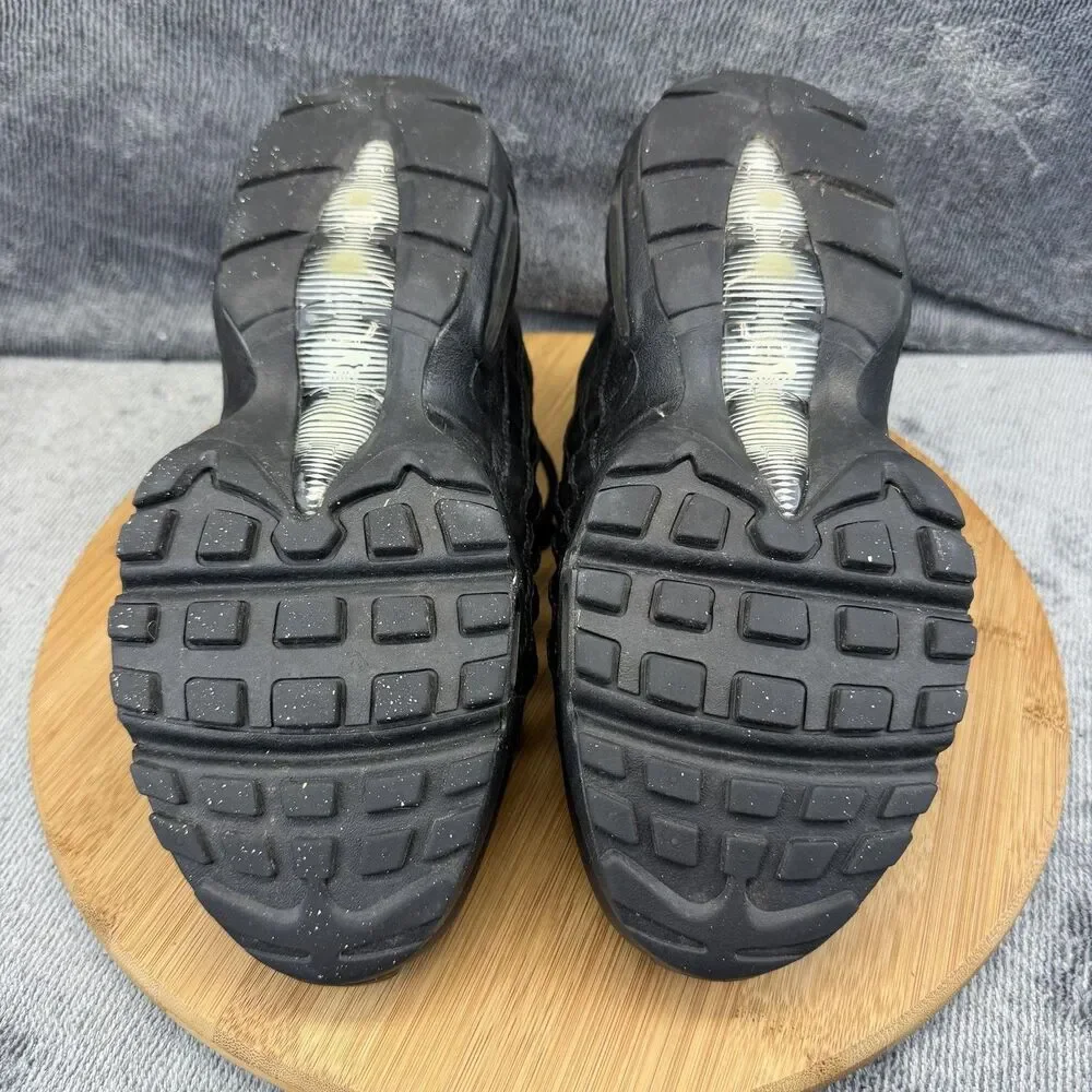 Nike Air Max 95 Shoes Boys Size 7Y Black Running Casual Sneakers CJ3906-001